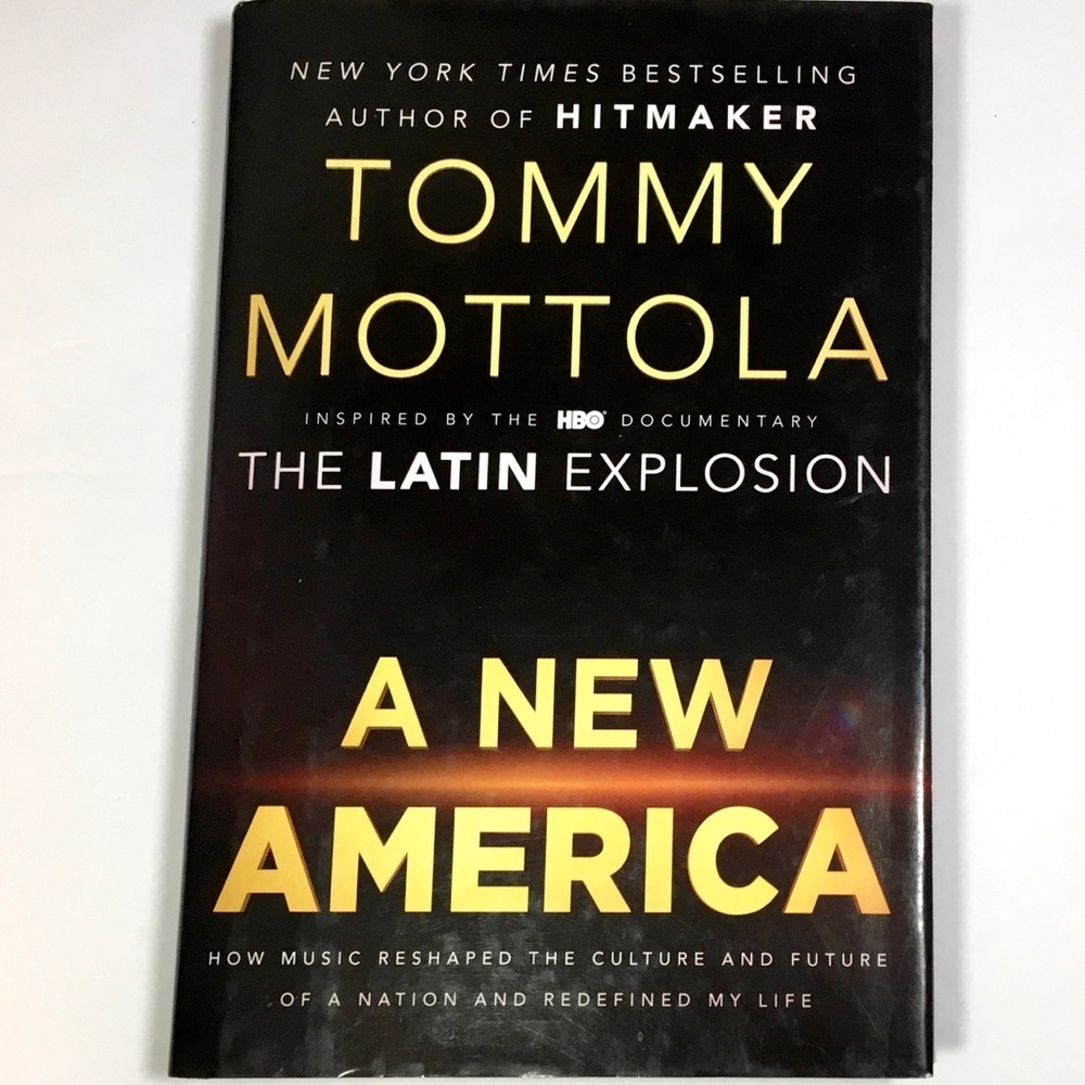 TOMMY MOTTOLA A New America, hardcover book